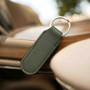 AT4 Handmade Full Grain Leather Keyring